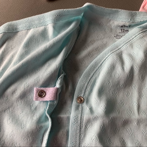 3 for 20$ NWT CARTER’S side snap cardigan - Picture 6 of 6